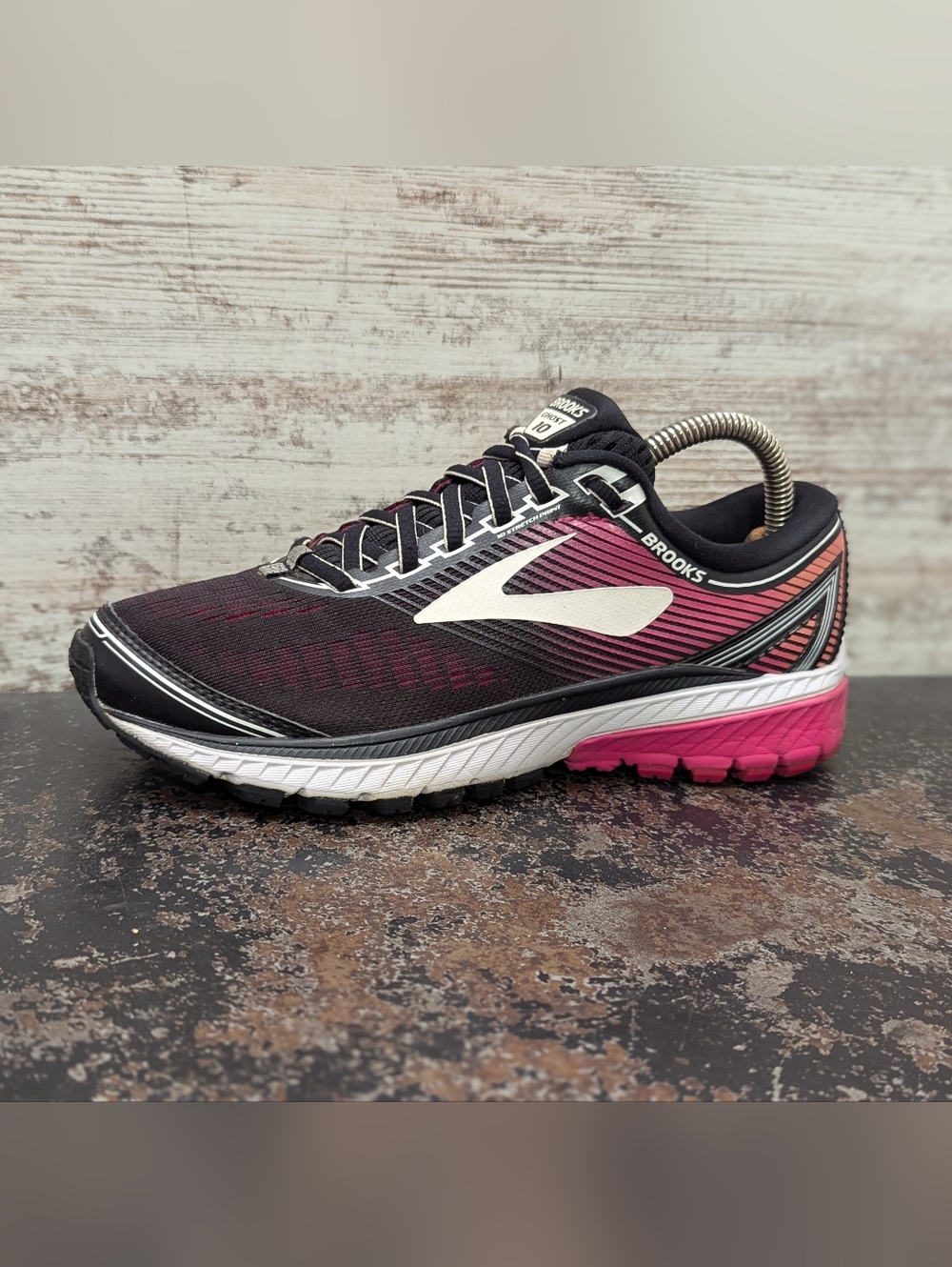 Womens Brooks Ghost 10 Running Shoes Sz 7 Used 1202461B067